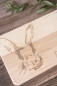 Preview: Schneidebrett / Frühstücksbrett Wunschtest / Osterhase -personalisiert-